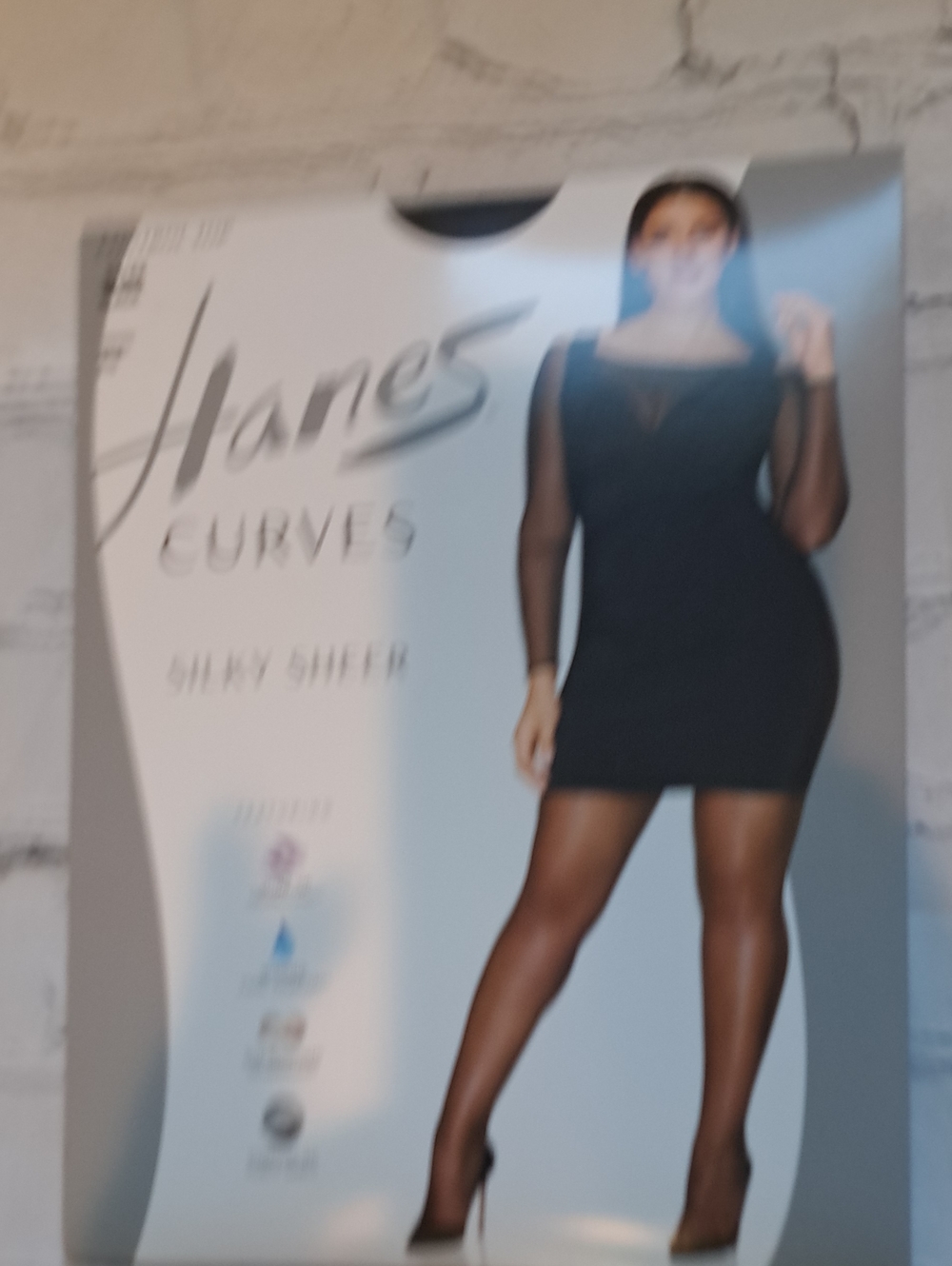 Hanes Black Sheer-Sleeve Bodycon Dress